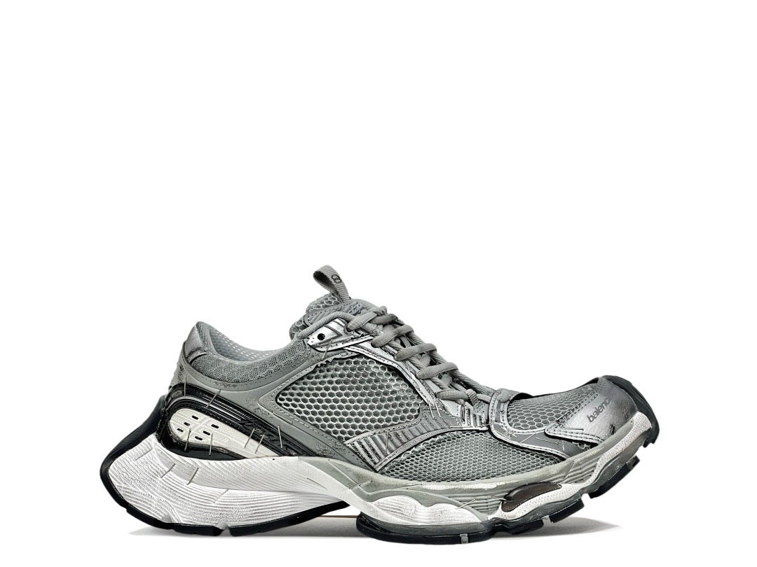 Dunkle Distressed-Mesh-Sneaker