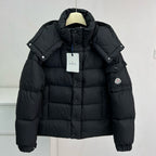 Schwarze Steppjacke – Herren