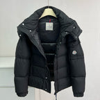 Schwarze Steppjacke – Herren