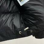Schwarze Steppjacke – Herren