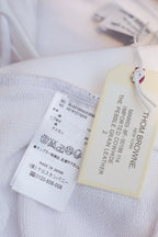 White Cotton Plain Zip-Through - Men's