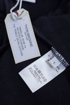 Grauer Baumwollpullover mit Streifen – Herren