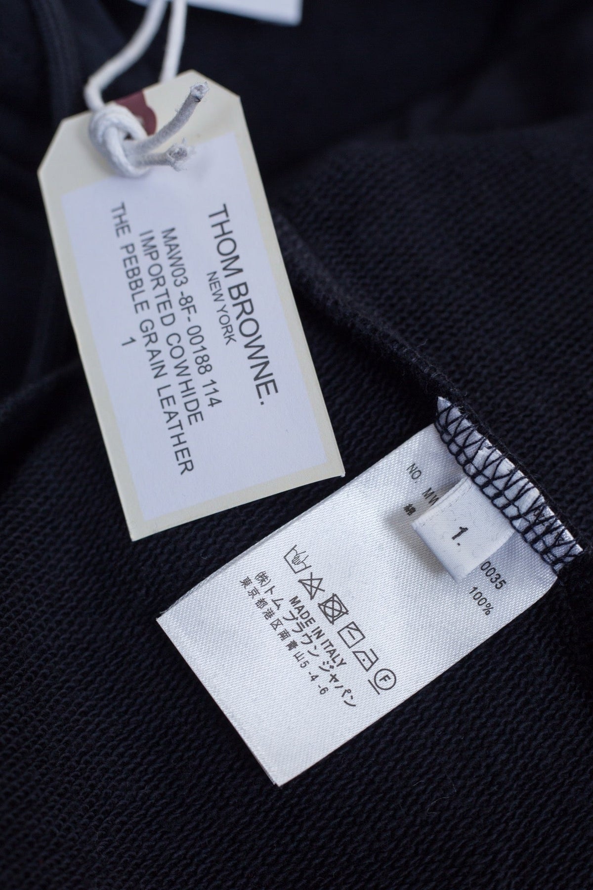Grauer Baumwollpullover mit Streifen – Herren