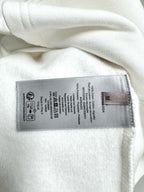 Schwarzer Baumwoll-Pullover mit Brustaufdruck – Herren