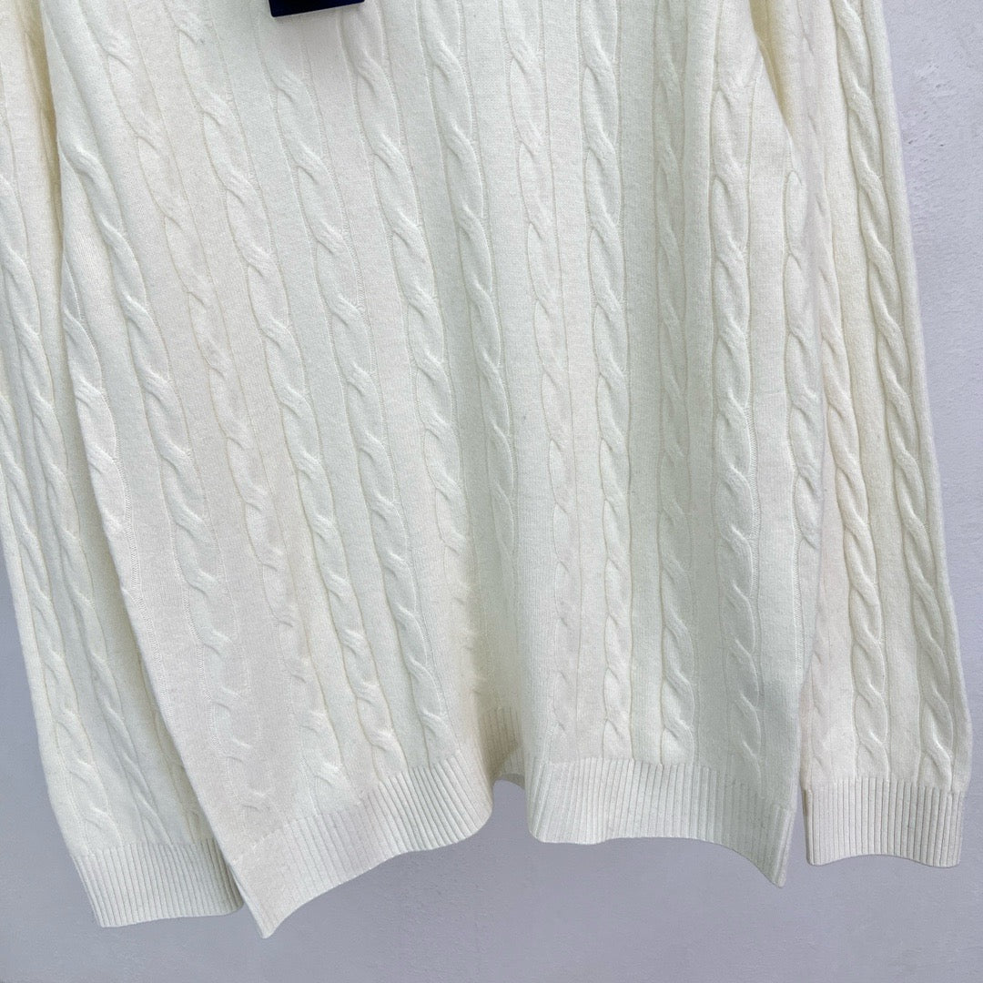 Pullover Weiß und Grau – Herren