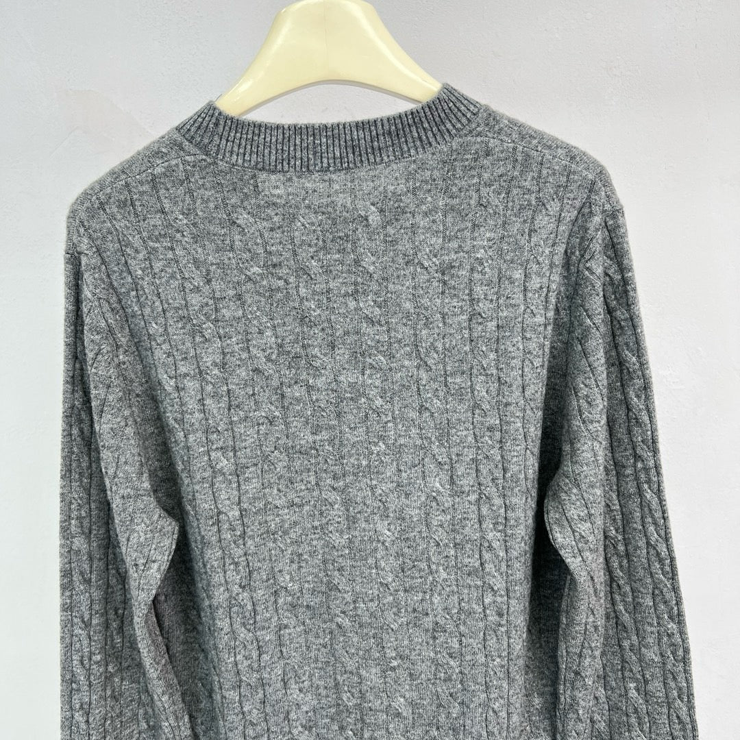 Pullover Weiß und Grau – Herren