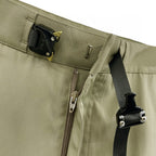 Herren Cargo Hose aus Khaki Baumwolle, uni