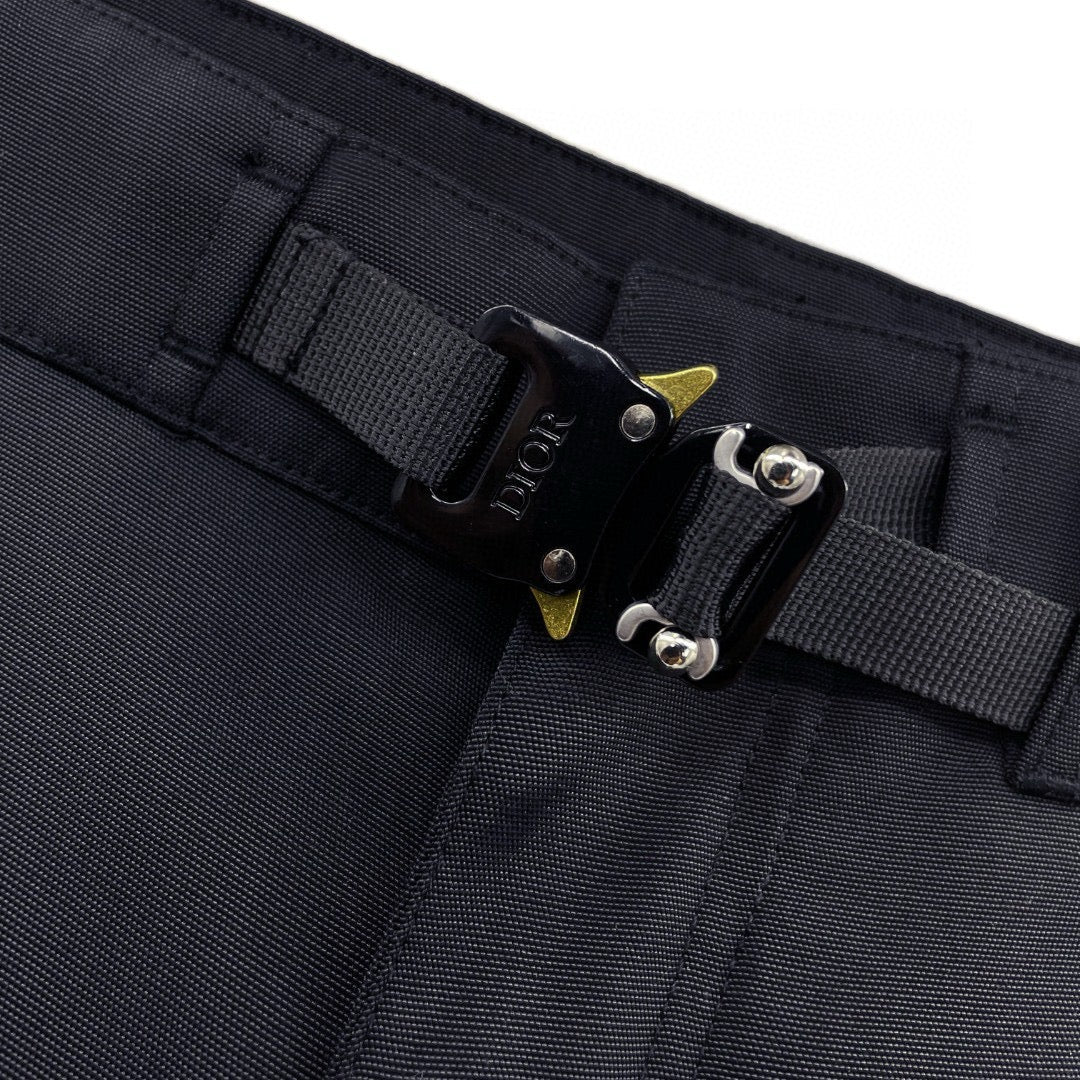 Herren Cargo Hose aus Khaki Baumwolle, uni