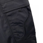 Herren Cargo Hose aus Khaki Baumwolle, uni