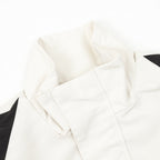 Schwarze Nylon-Trainingshose mit Einsätzen – Herren