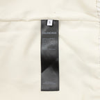 Schwarze Nylon-Trainingshose mit Einsätzen – Herren