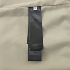 Cremefarbener Trainingsanzug aus Nylon mit Paspelierung – Herren