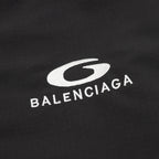 Cremefarbener Trainingsanzug aus Nylon mit Paspelierung – Herren