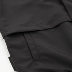 Cremefarbener Trainingsanzug aus Nylon mit Paspelierung – Herren