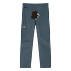 Schwarze Nylon-Technik-Hose – Herren