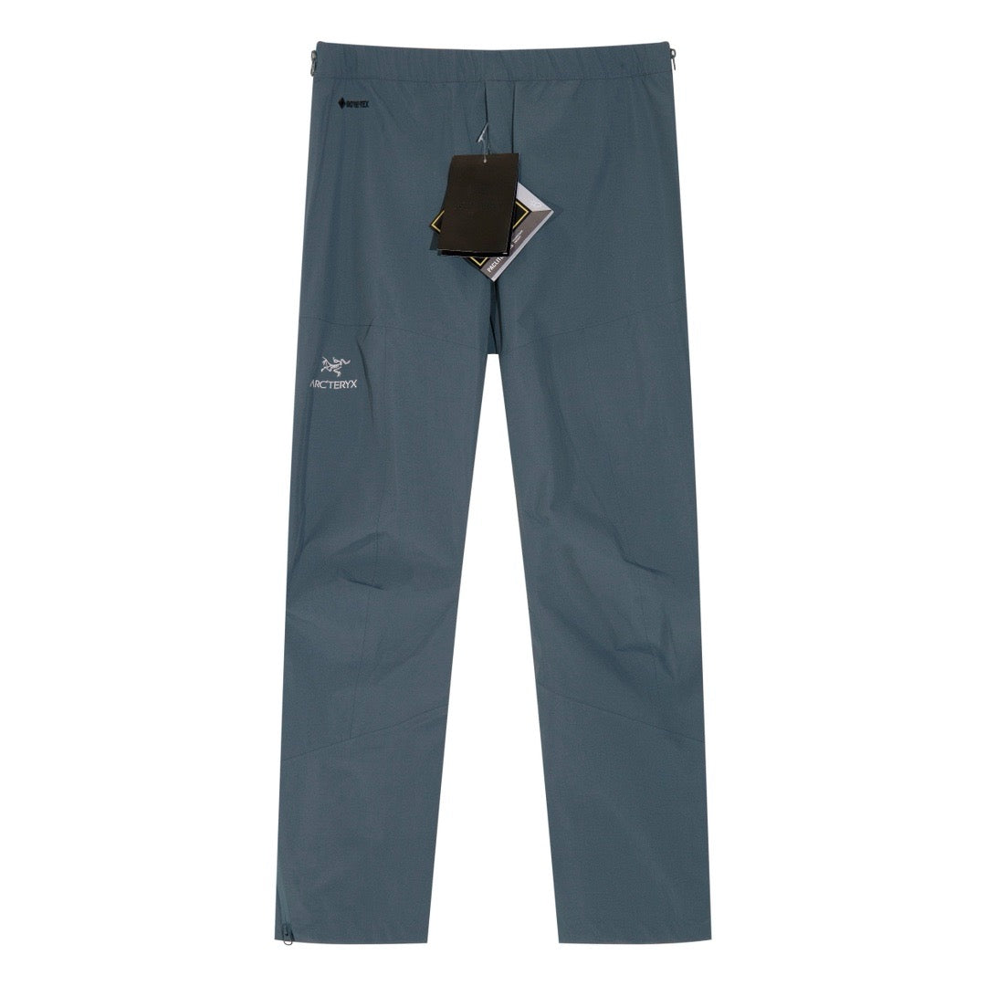 Schwarze Nylon-Technik-Hose – Herren
