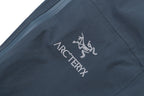 Schwarze Nylon-Technik-Hose – Herren