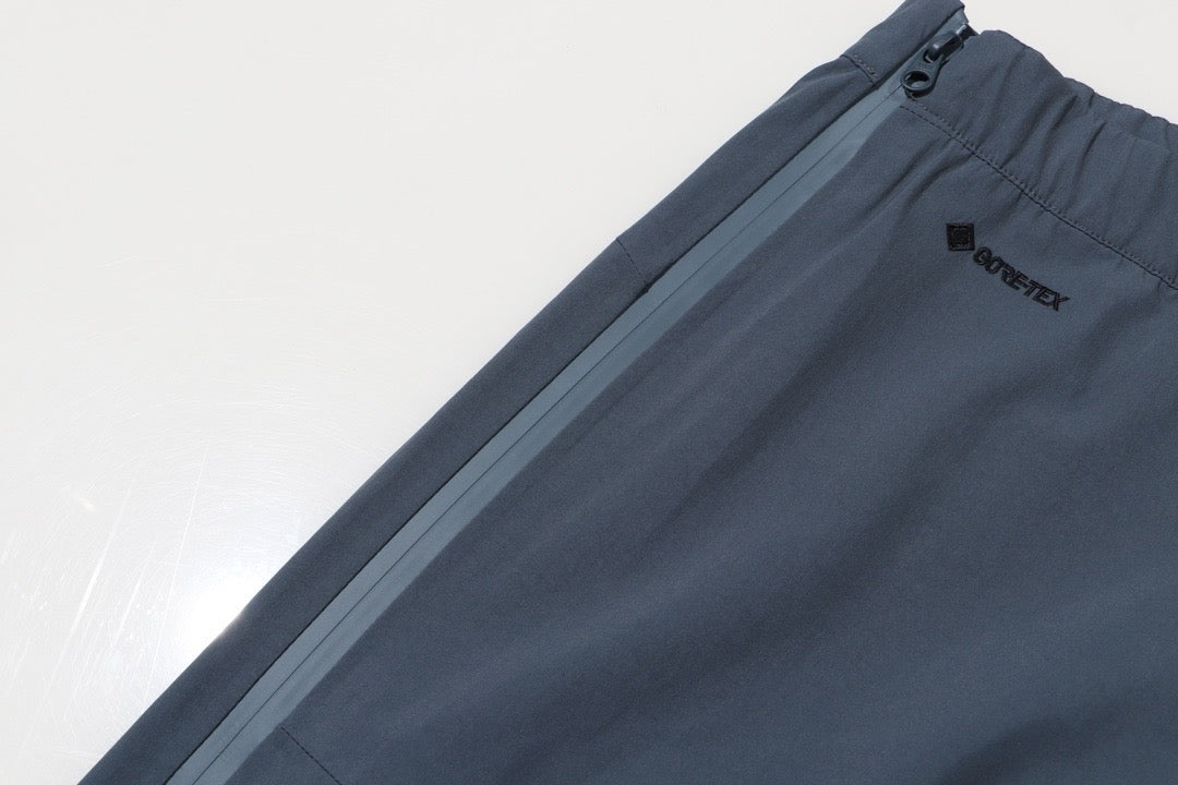 Schwarze Nylon-Technik-Hose – Herren