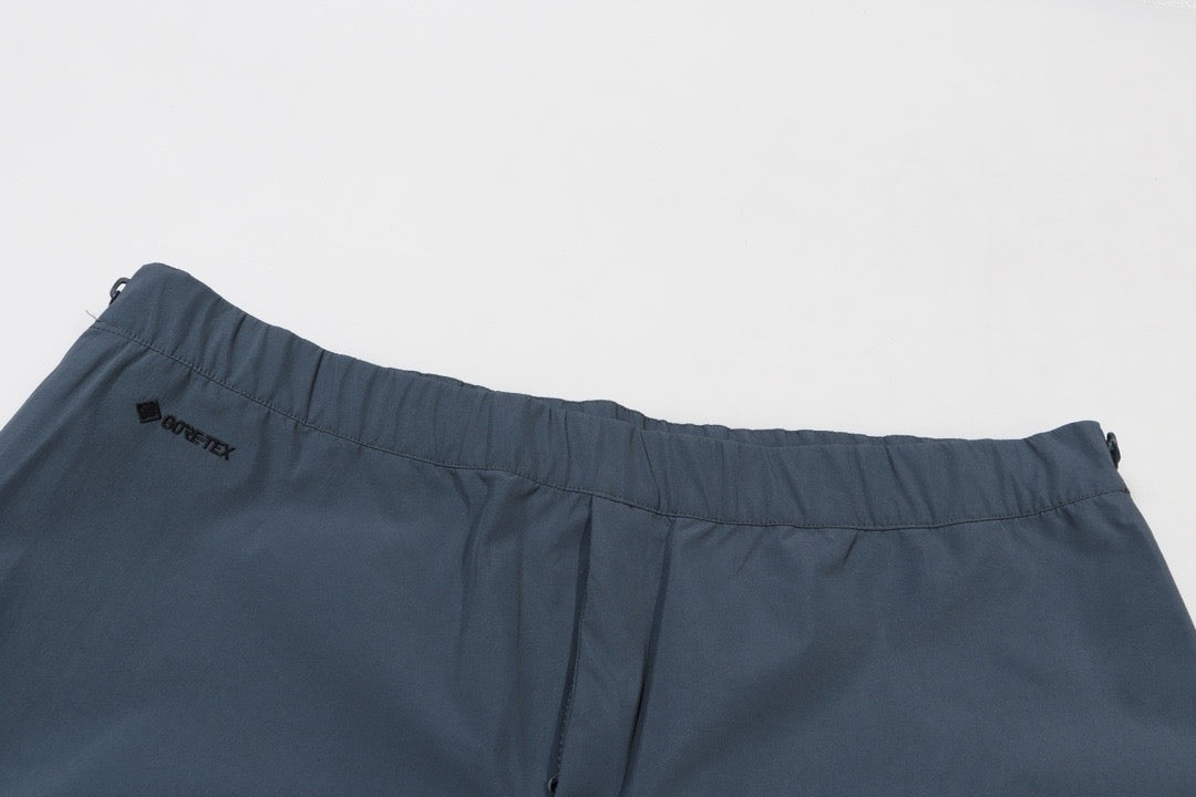 Schwarze Nylon-Technik-Hose – Herren