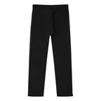 Schwarze Nylon-Technik-Hose – Herren