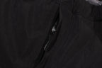 Schwarze Nylon-Technik-Hose – Herren