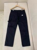 Marineblau Baumwolle Uni Regular Fit - Herren