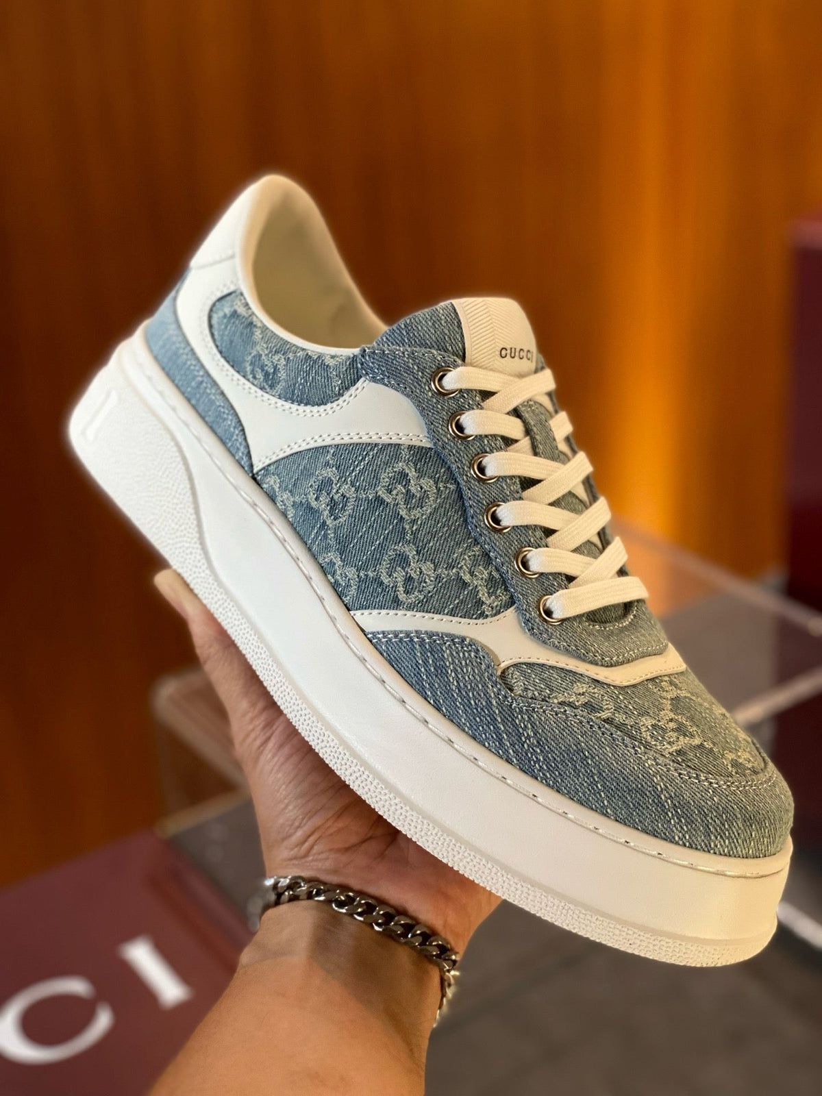 Blue Sneakers