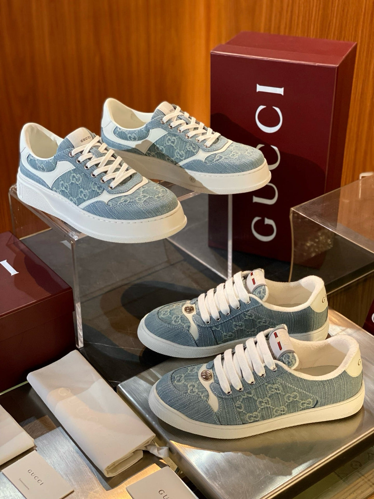 Blue Sneakers