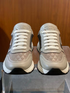 Grey Suede Colourblock Runner - Men's