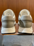 Grey Suede Colourblock Runner - Men's