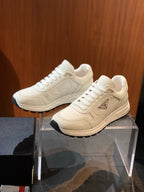Grey Suede Colourblock Runner - Men's