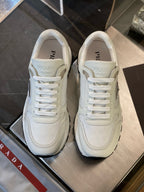 Grey Suede Colourblock Runner - Men's
