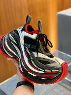 Panelled Runner Dunkelgraue Sneakers
