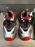 Panelled Runner Dunkelgraue Sneakers