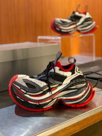 Panelled Runner Dunkelgraue Sneakers