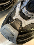 Panelled Runner Dunkelgraue Sneakers