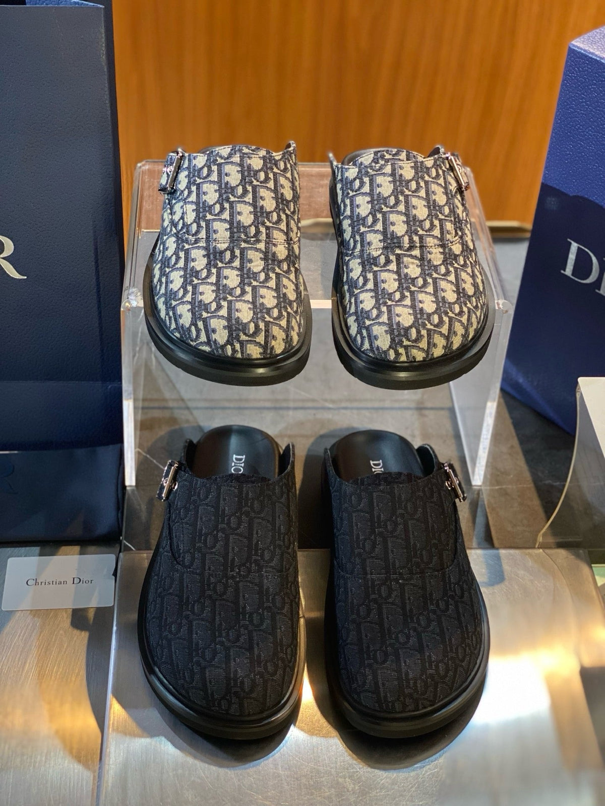 Mehrfarbige Mules