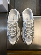 Grey Mesh Print Runner - Women's