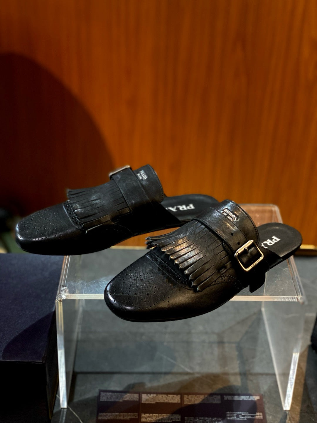 Mehrfarbige Mules