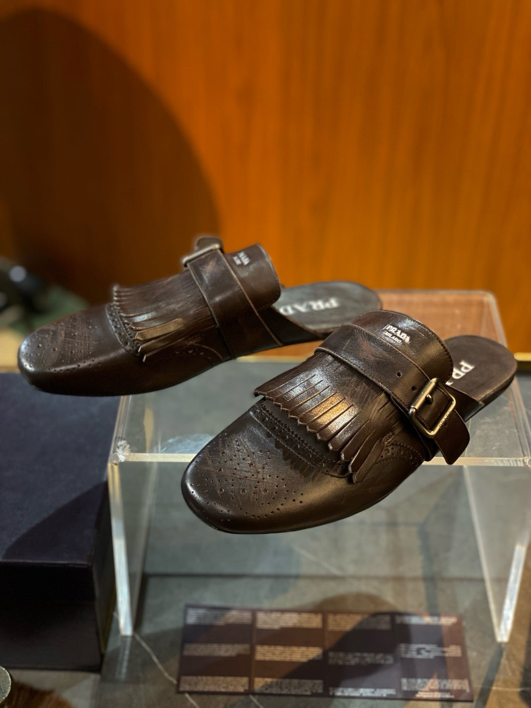 Mehrfarbige Mules