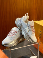Mesh Runner Yellow Sneakers - Men's