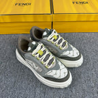 Grey Mesh Colourblock Chunky - Men's