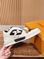 Trainer Navy and White