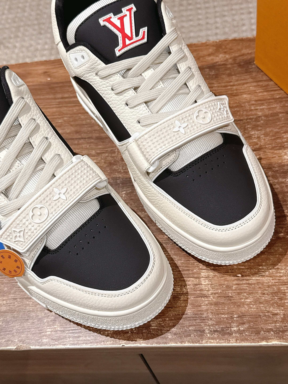 Trainer Navy and White