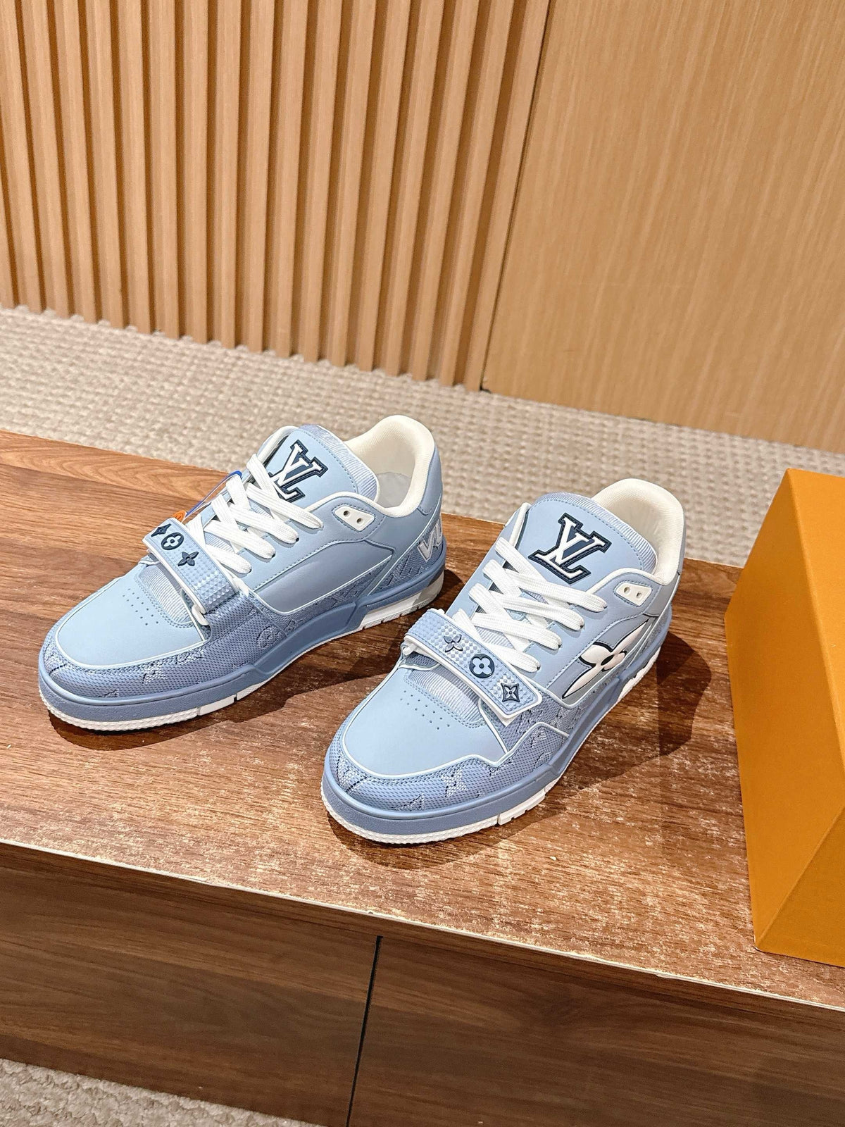 Trainer Navy and White