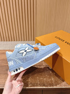 Trainer Navy and White