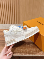 Trainer Navy and White