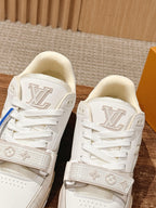 Trainer Navy and White