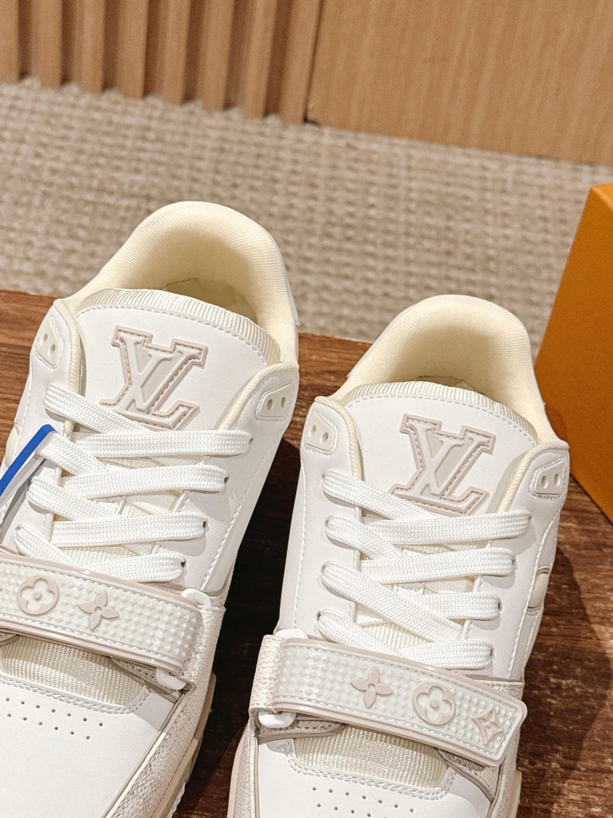 Trainer Navy and White