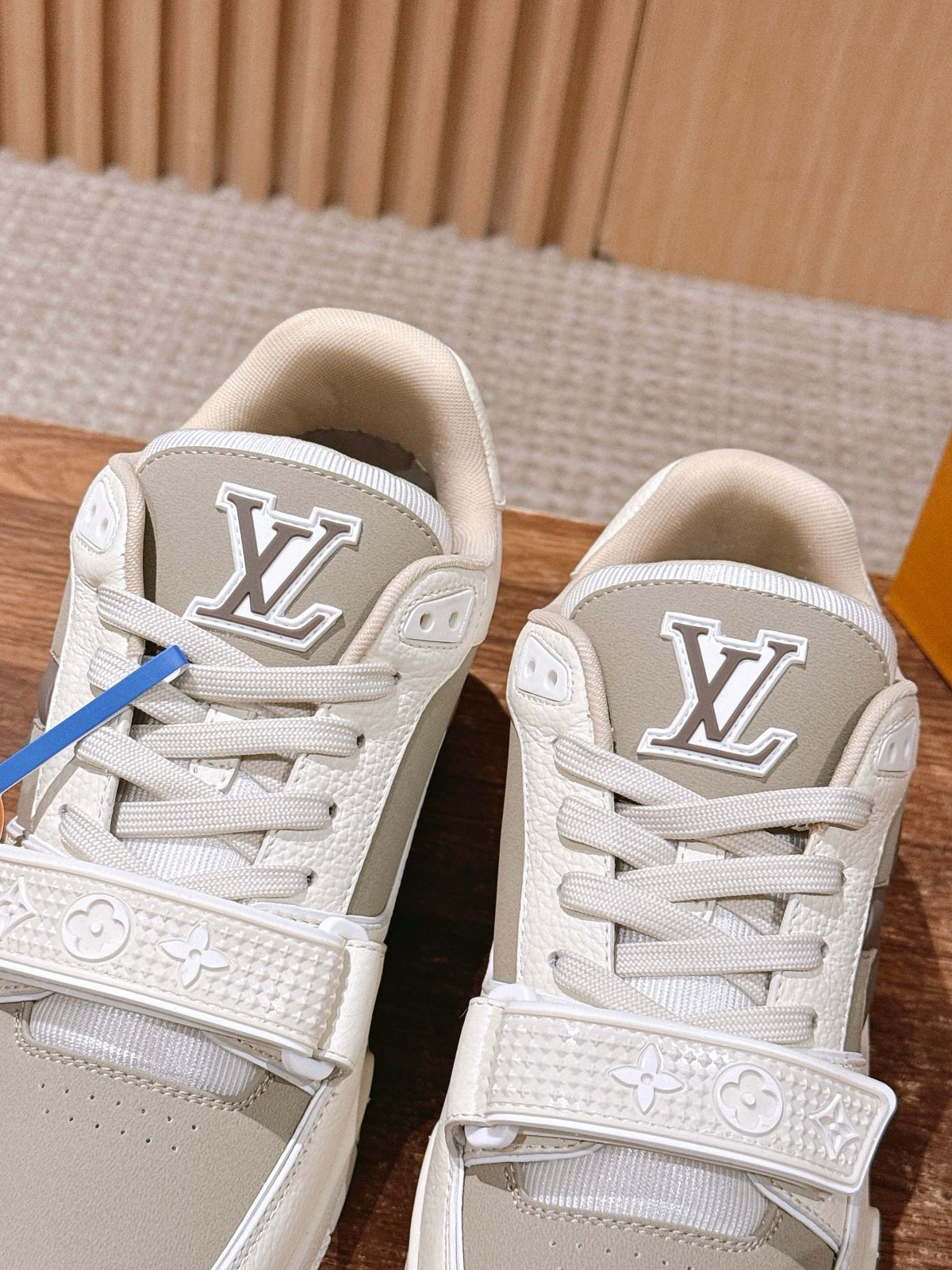 Trainer Navy and White